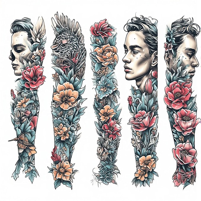 design professional creative tattoo design