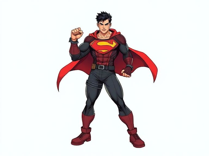 do a charcter of comic or design your comic character