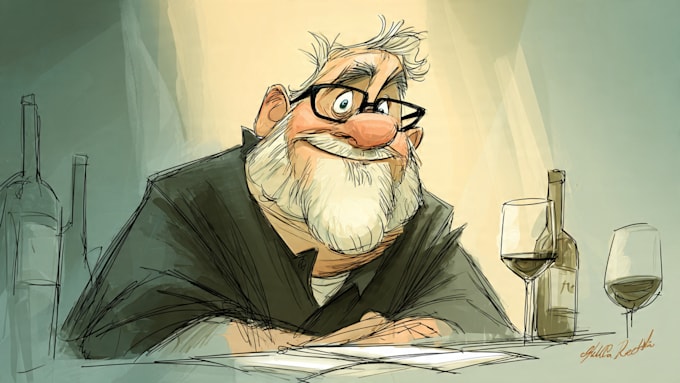 draw nice cartoons and caricatures