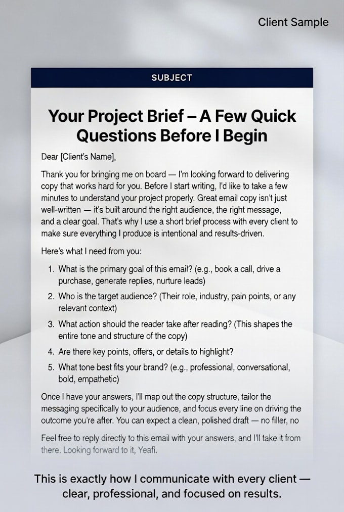 write business emails that get replies