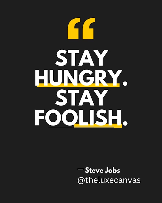 design dark luxury quote posts for instagram and pinterest