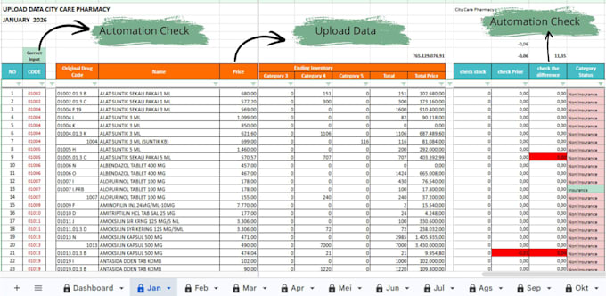 automate your spreadsheets with complex formulas and reports