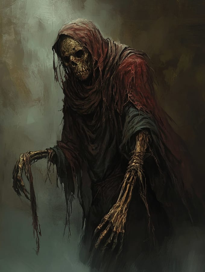 fantasy horror and fantasy horror character