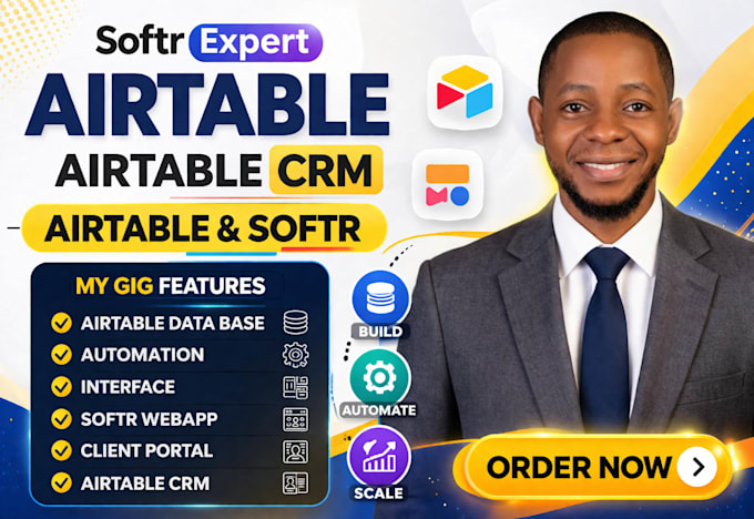 setup airtable database, softr webapp expert, airtable crm, jotform