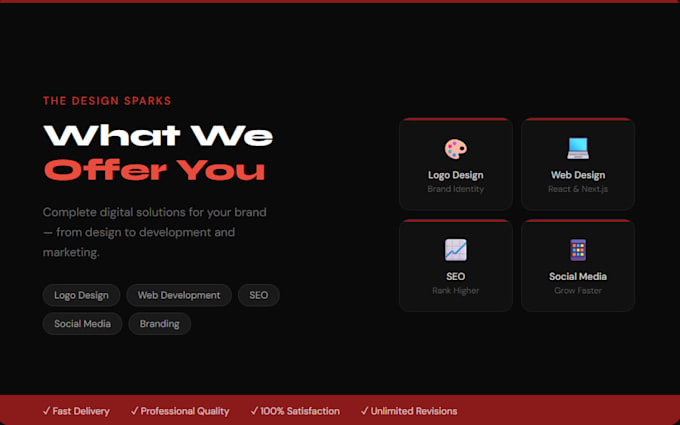 build a stunning react portfolio website for developers and freelancers