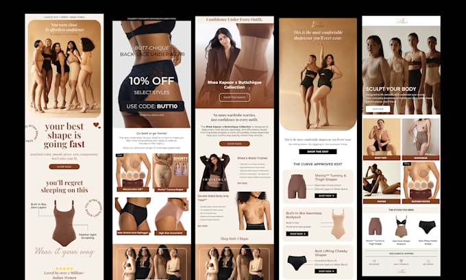 design and setup email template for ecommerce shopify store