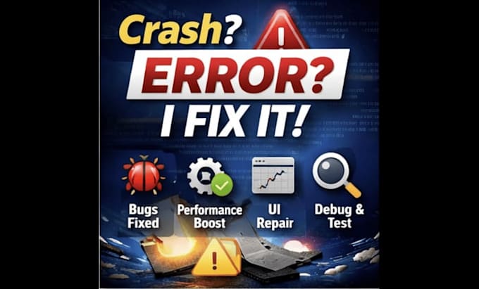 debug and fix any flutter app issues