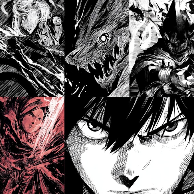 design highest quality anime art drawing