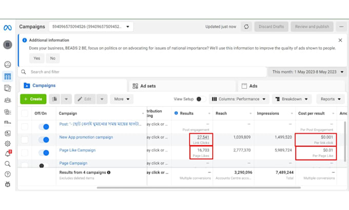 be your facebook ads manager