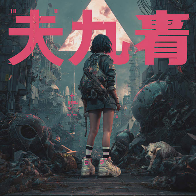 create an anime album cover