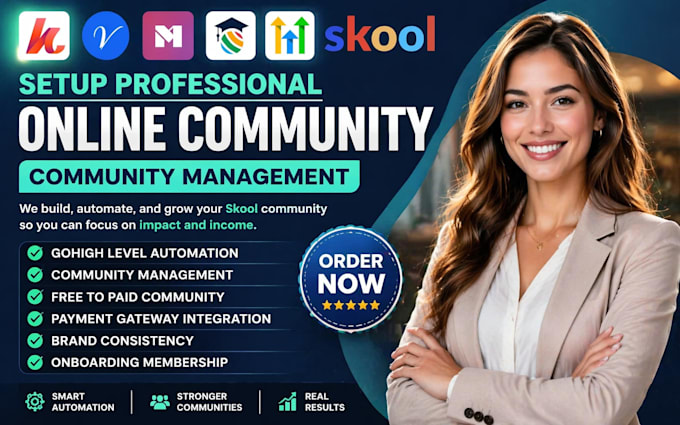 skool community setup online course circle so skool online community manager