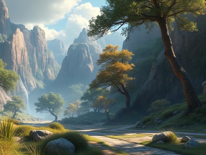 create environment concept art