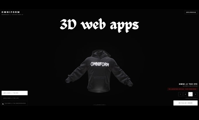 develop a premium custom website using react and next js