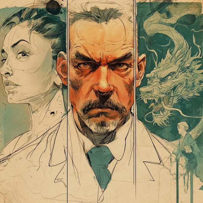 design comic book illustration with comic book illustrator