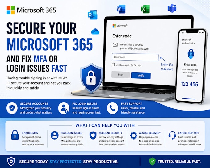 fix microsoft 365 mfa issues and conditional access errors