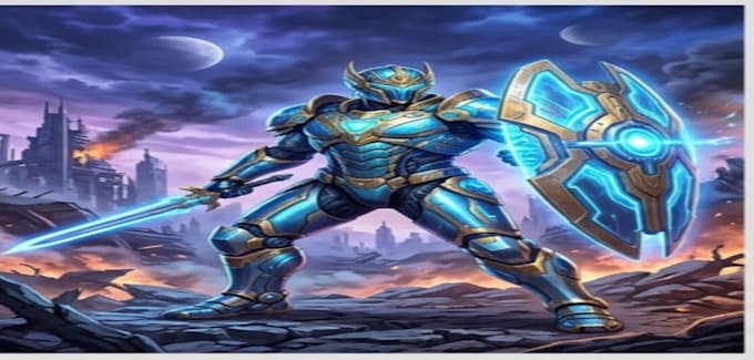 create professional ai character desings and digital art