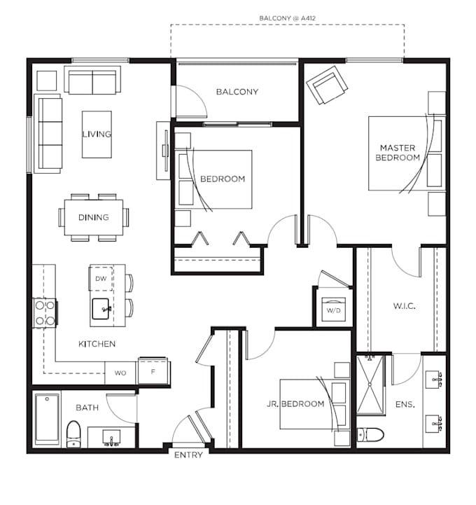 do autocad and revit drafting for residential and commercial projects