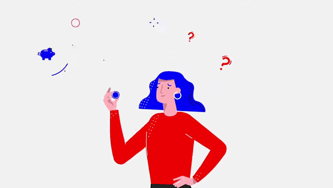 create 2d animated explainer video, cartoon animation, 2d explainer sales video