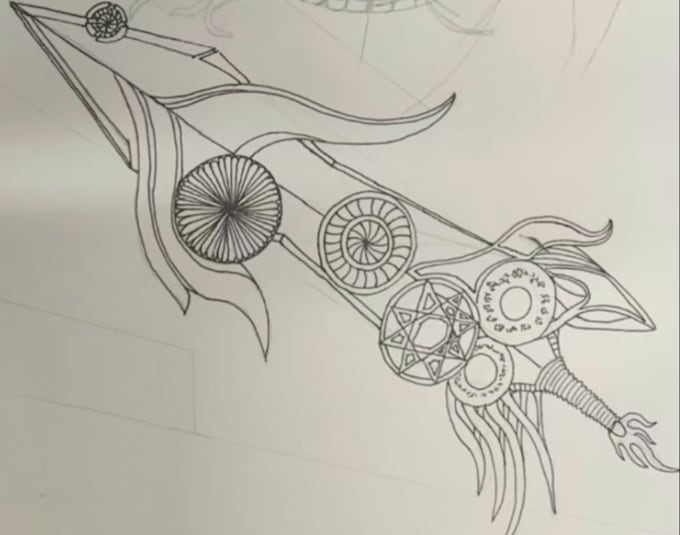 draw dark art illustration