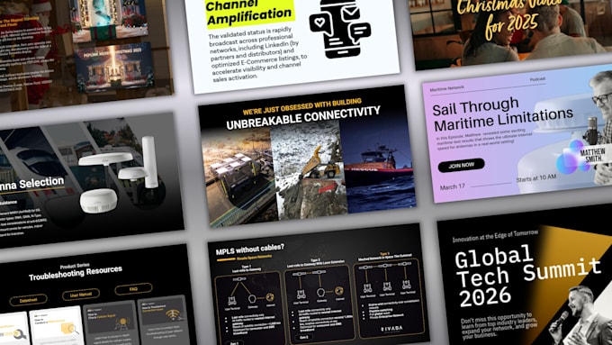 design high fidelity training courses and investor decks