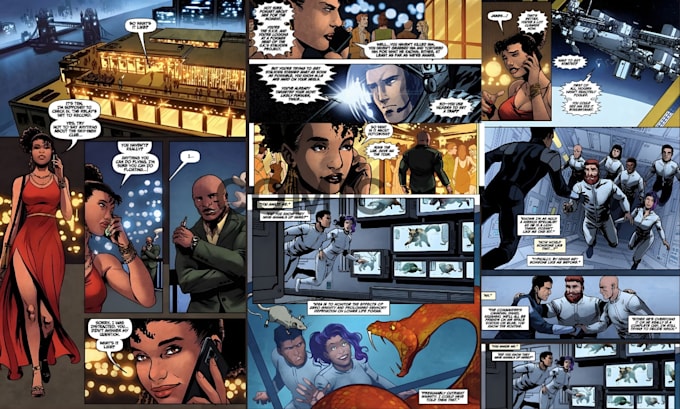 comic book illustration comic strip graphic novel pages comic artist comic page