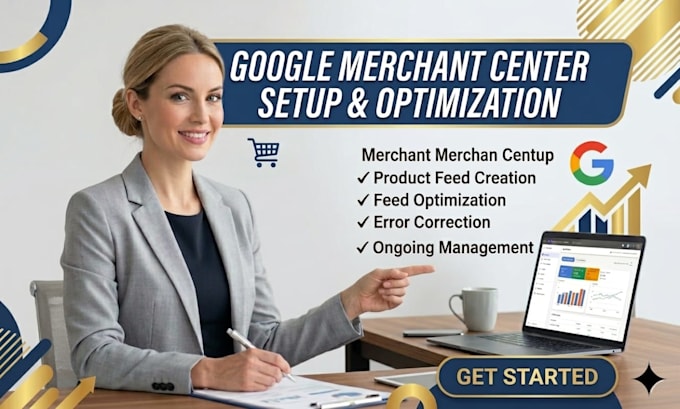 setup, manage and optimize your google merchant center product feed