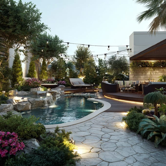 design and render your landscape design