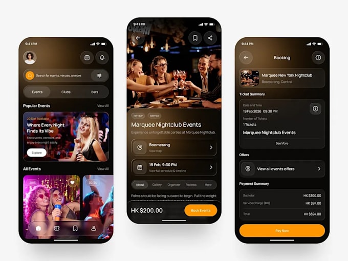 develop a professional react native mobile app