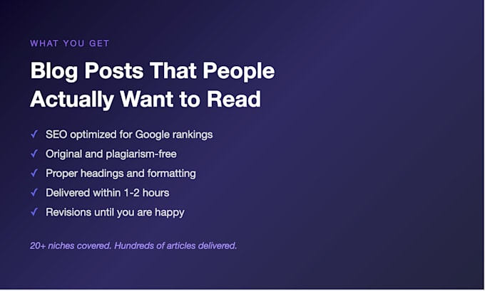 seo blog posts and articles for your website