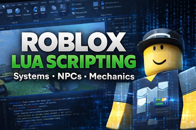 script roblox systems, mechanics, npcs, and gameplay in lua