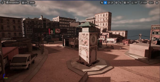 create a 3d game in unreal