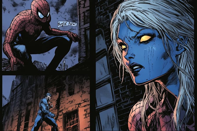 draw a amazing comic book art