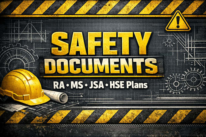 prepare hse safety documents and risk assessment