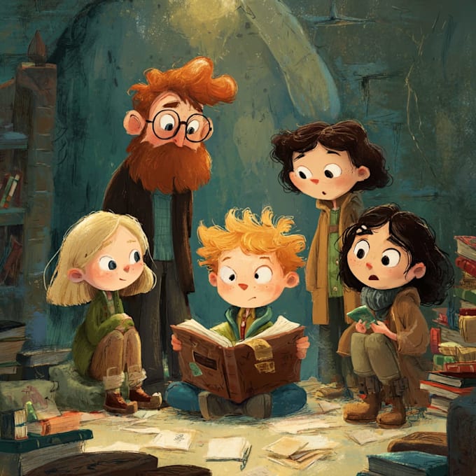 illustration for children book
