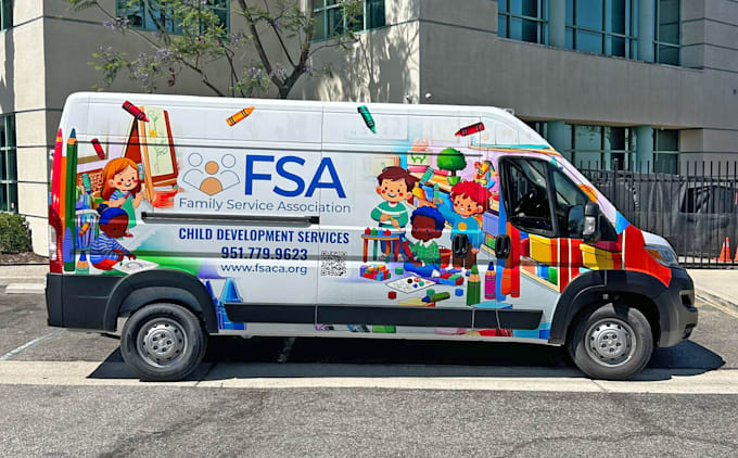 design full van wrap for business or personal use
