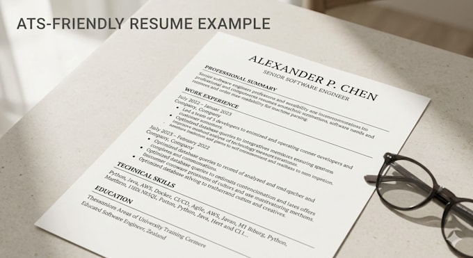 write resume and optimize linkedin profile