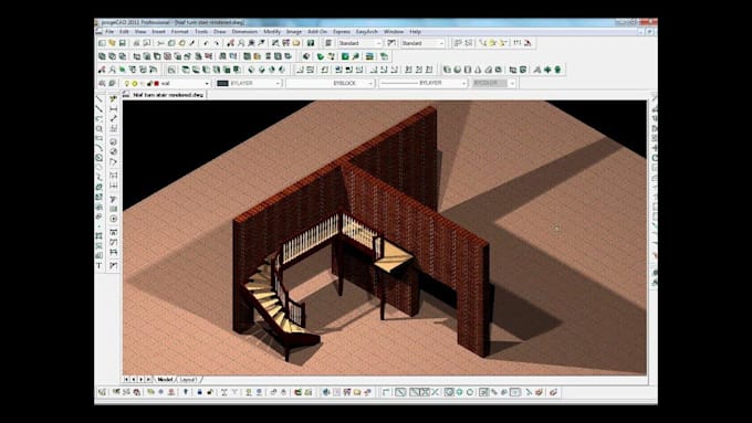 create staircase design and detailed stair plans using vectorworks