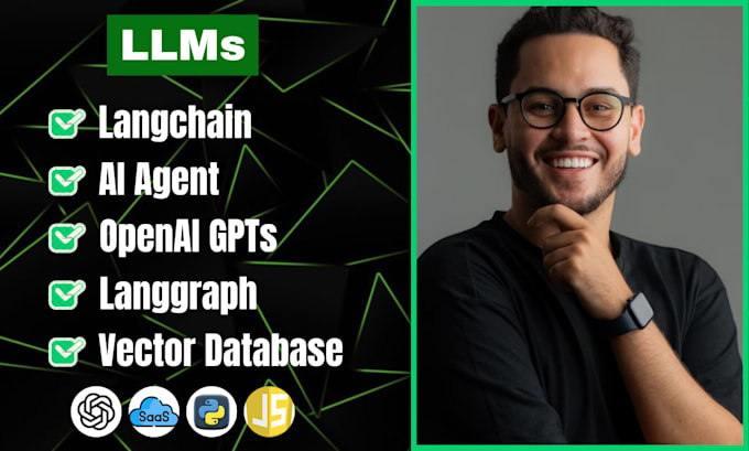build custom ai agents, rag chatbots with langchain, langgraph, vector database