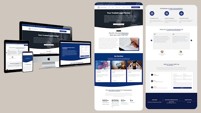 law firm attorney website