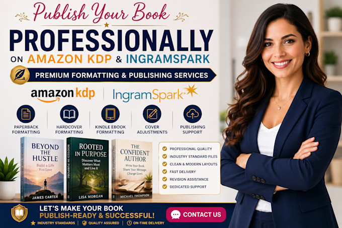 do amazon ingramspark paperback hardcover formatting, amazon kdp book publishing
