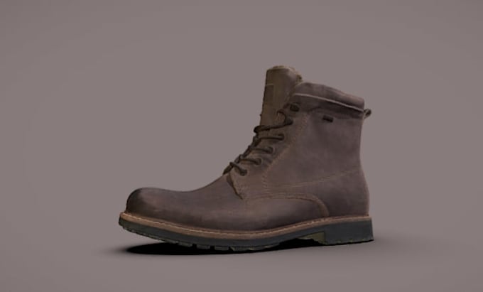 create high quality 3d shoe design and footwear animation