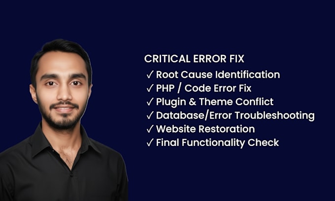 fix and repair wordpress website errors