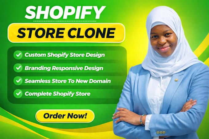 clone, duplicate or redesign shopify store