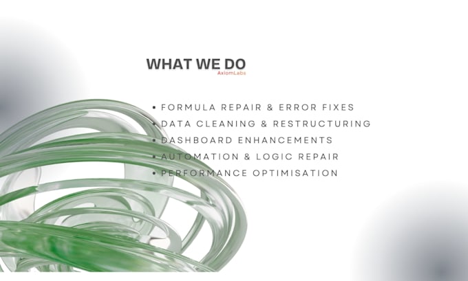 fix your excel problems, formulas, errors, or data issues fast