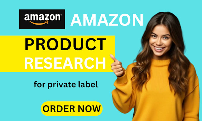 do amazon product research for amazon