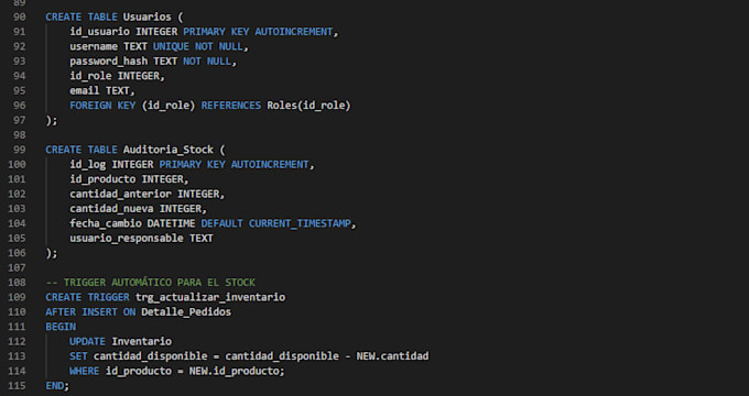 develop a custom database system using mysql or sqlite
