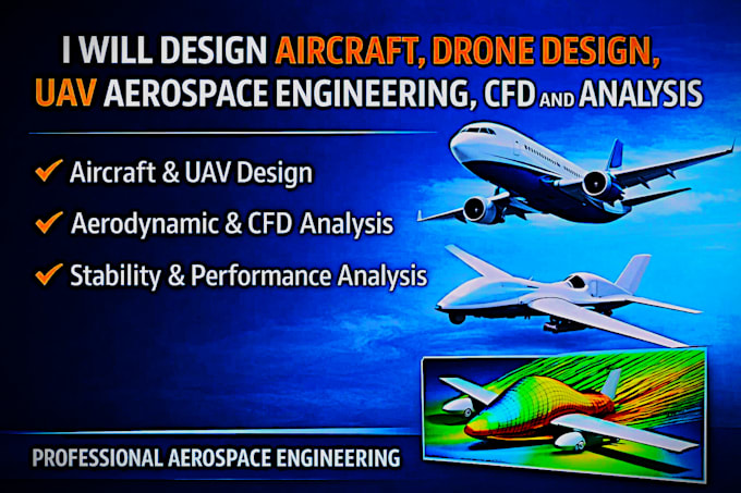 help in aircraft aeronautical aerospace aerodynamics cad engineering work
