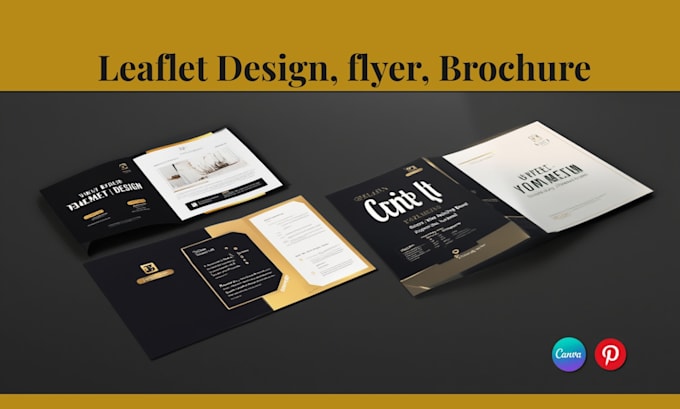 design leaflet, postcard trifold bifold digital brochure design leaflet pamphlet