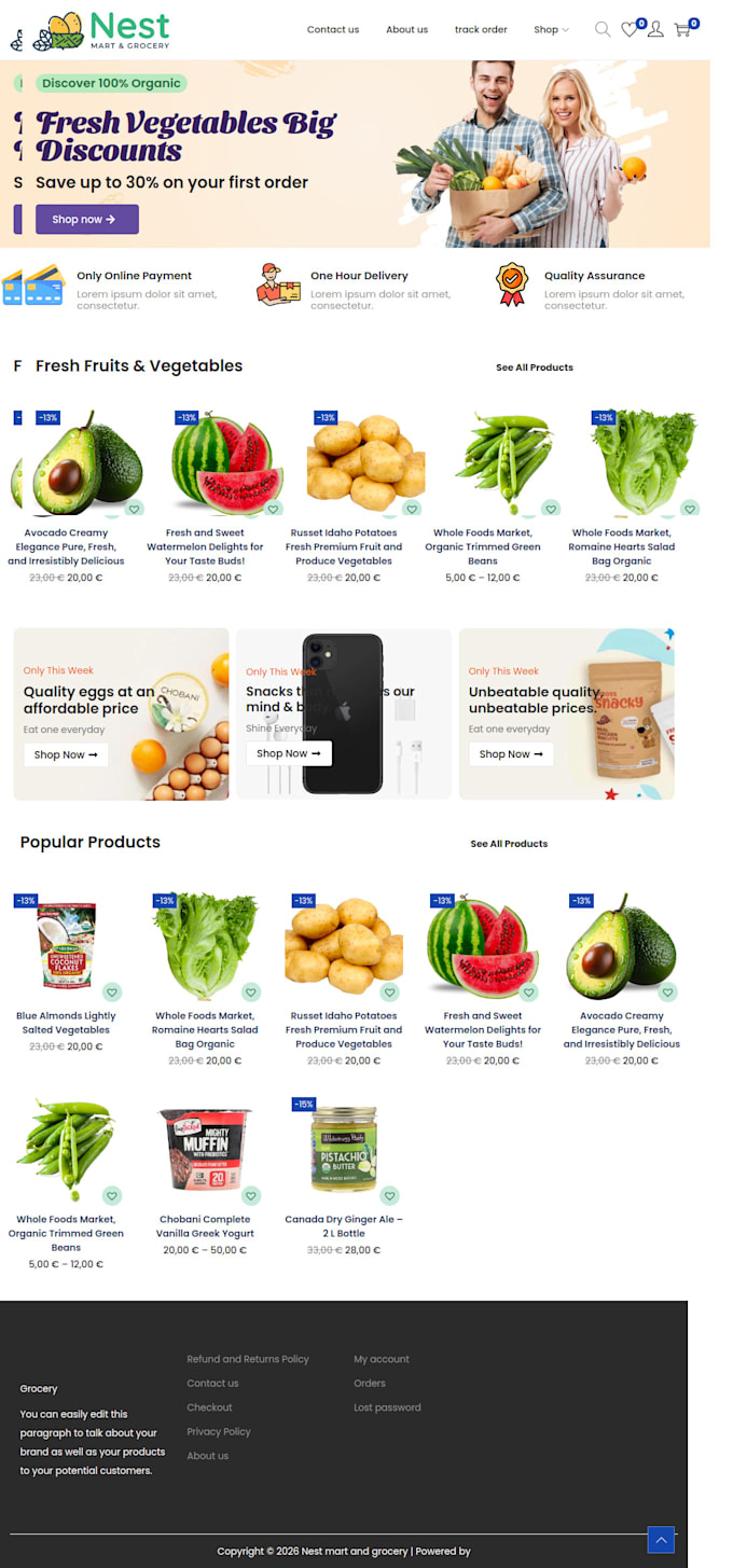 redesing outdated wordpress website using elementor