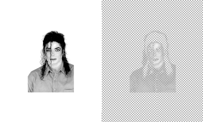 make image into vector halftone dot art for screen printing